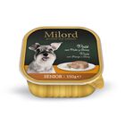 Milord Senior Pollo y Arroz en paté tarrina para perros, , large image number null
